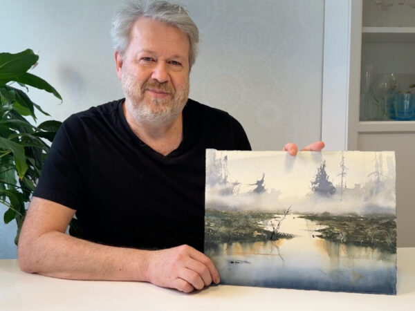 Dimman över ån